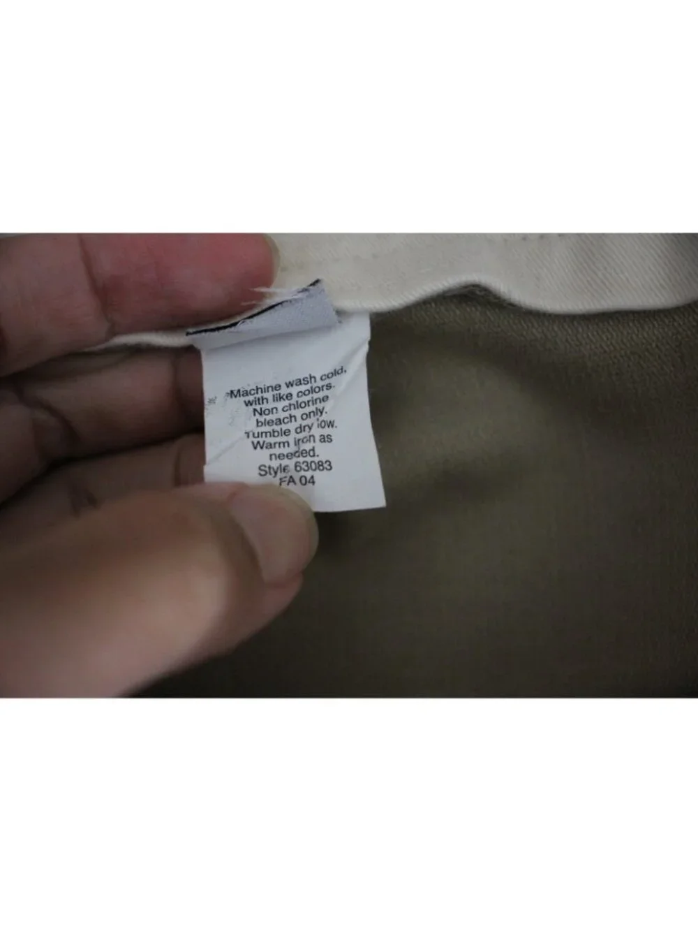 Vintage J.CREW Mens 34 x 30 Pleated Pants A1760